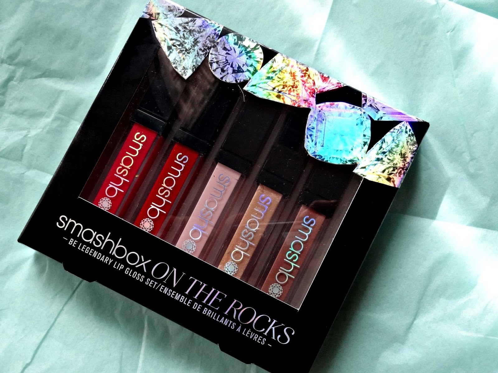Smashbox On the Rocks Be legendary Lip gloss Set Smashbox Holiday 2014 Limited Edition Review, Photos & Swatches