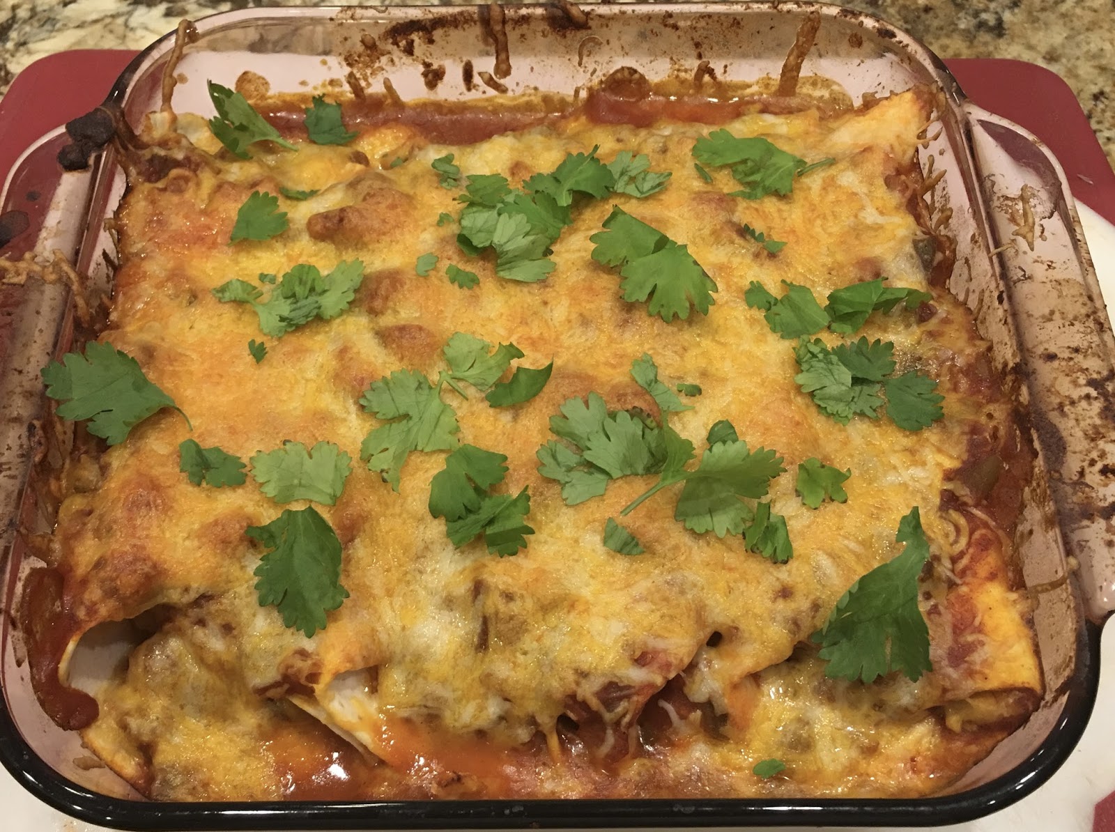 GREAT EATS HAWAII SHREDDED CHICKEN ENCHILADAS