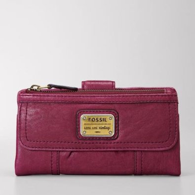Branded And Beautiful: Fossil Emory Clutch Wallet