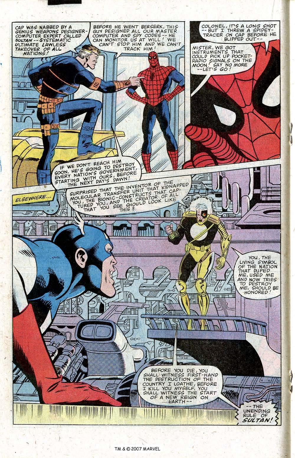 Read online Captain America (1968) comic -  Issue #265 - 18