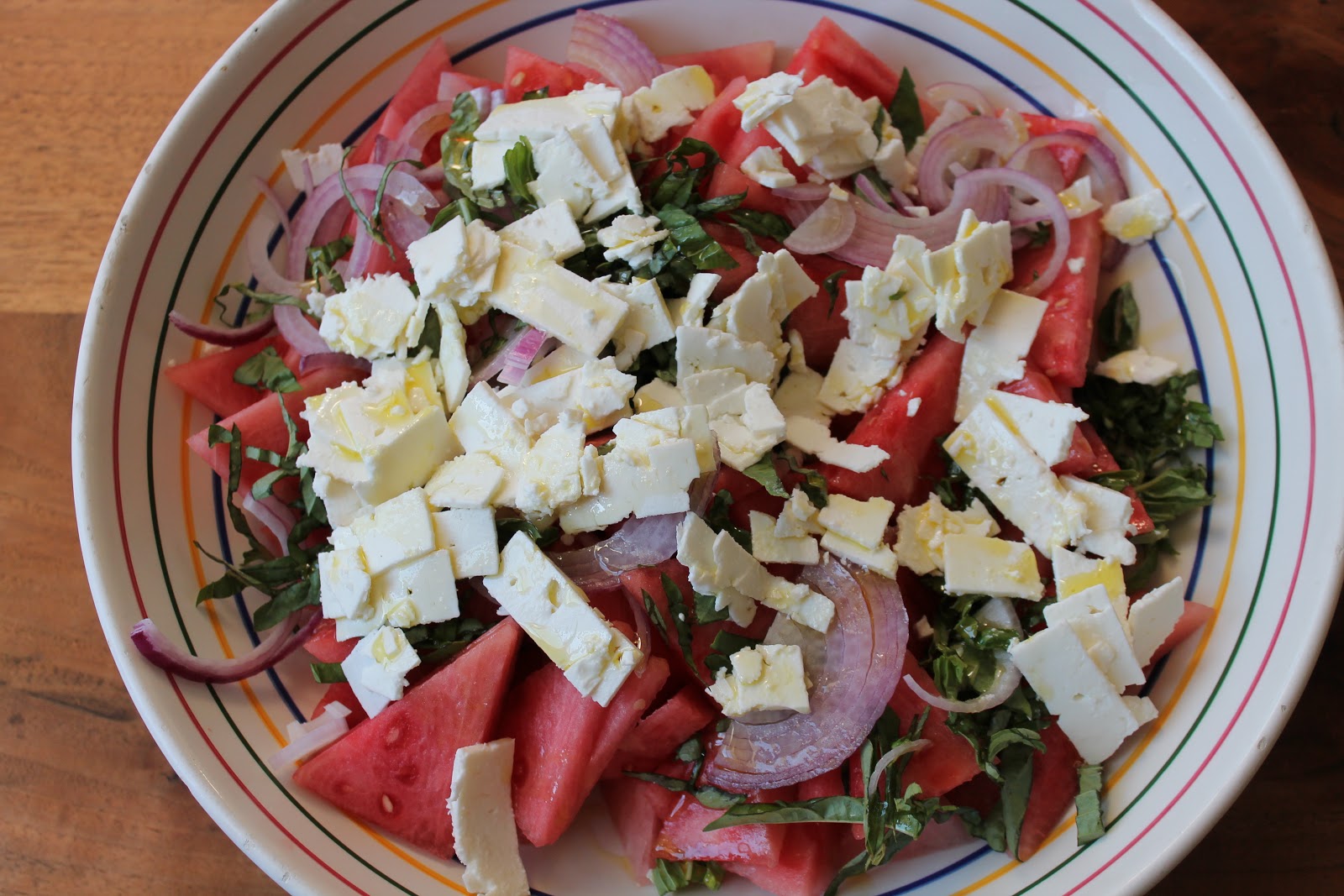 The Shingled House A New Dish Ottolenghi's Watermelon and Feta Salad