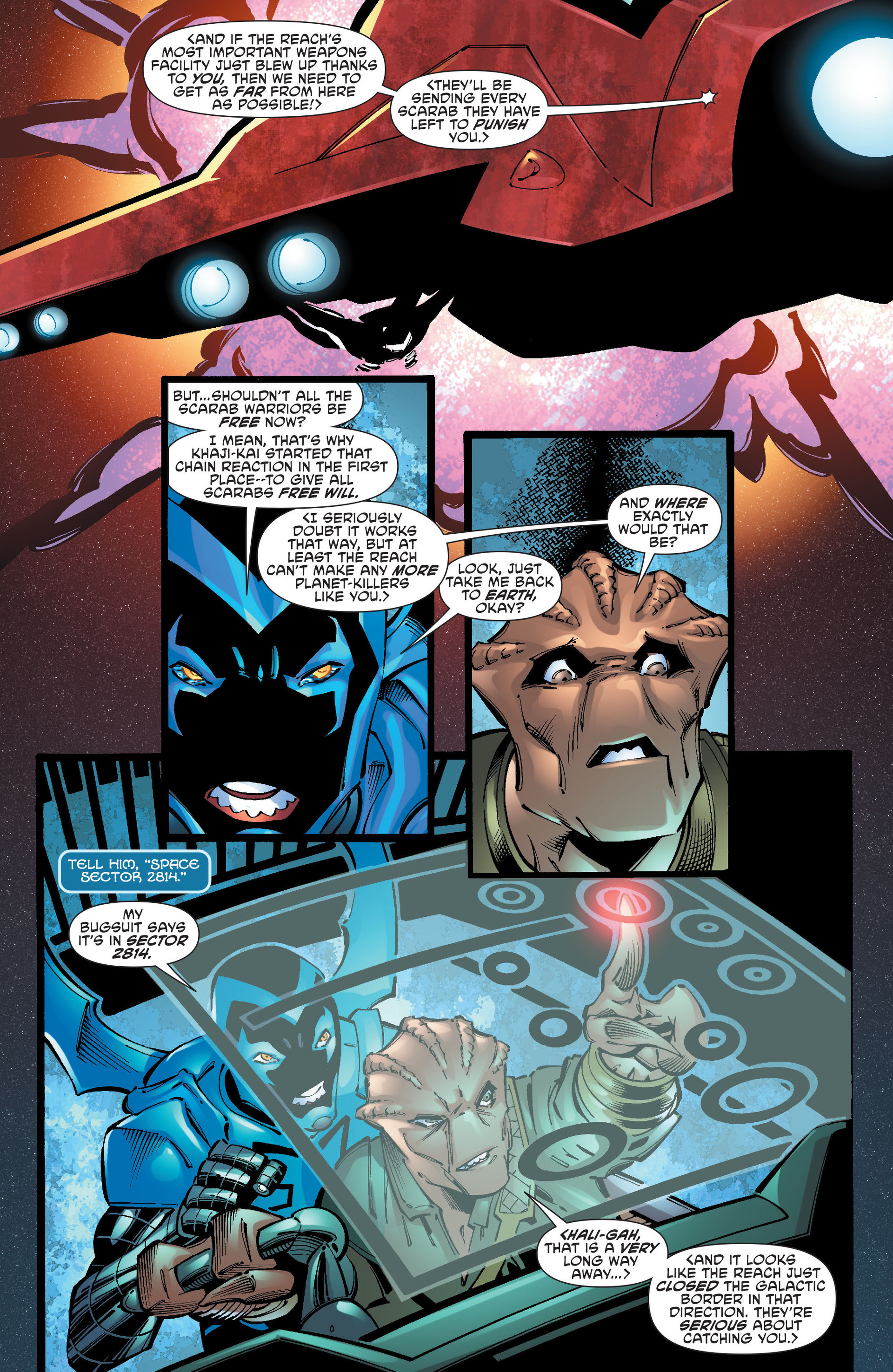 Read online Blue Beetle (2011) comic -  Issue #15 - 5
