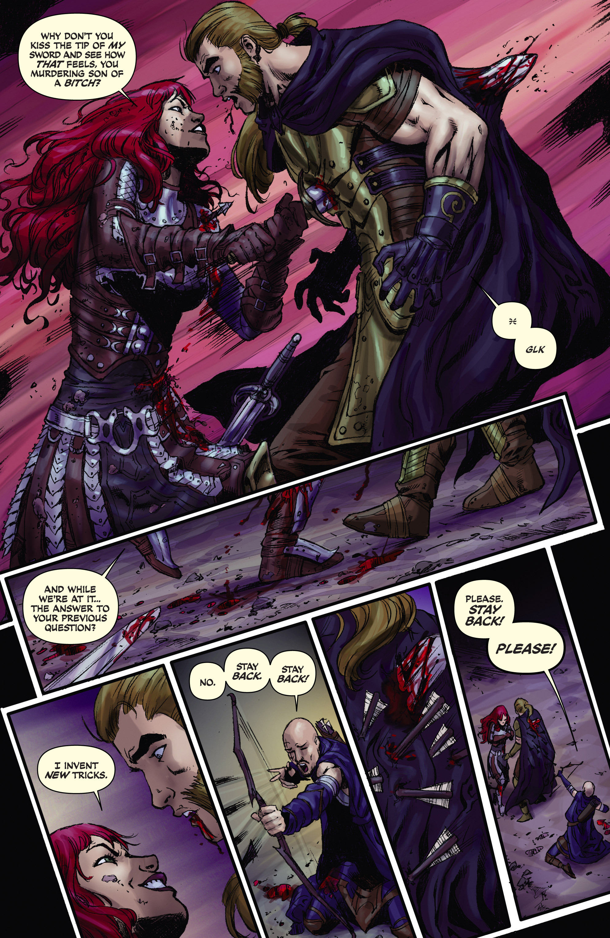 Read online Red Sonja (2013) comic -  Issue #18 - 21