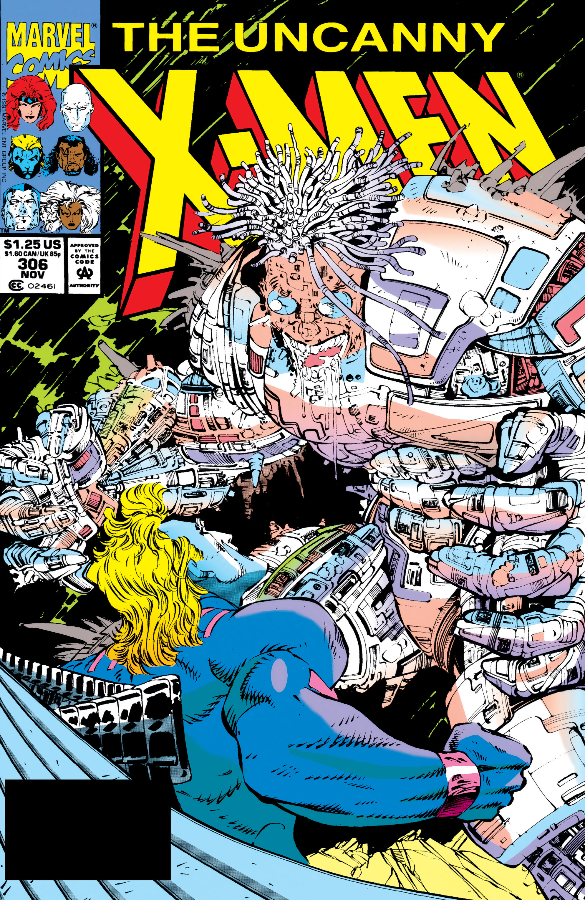 Read online Uncanny X-Men (1963) comic -  Issue #306 - 1