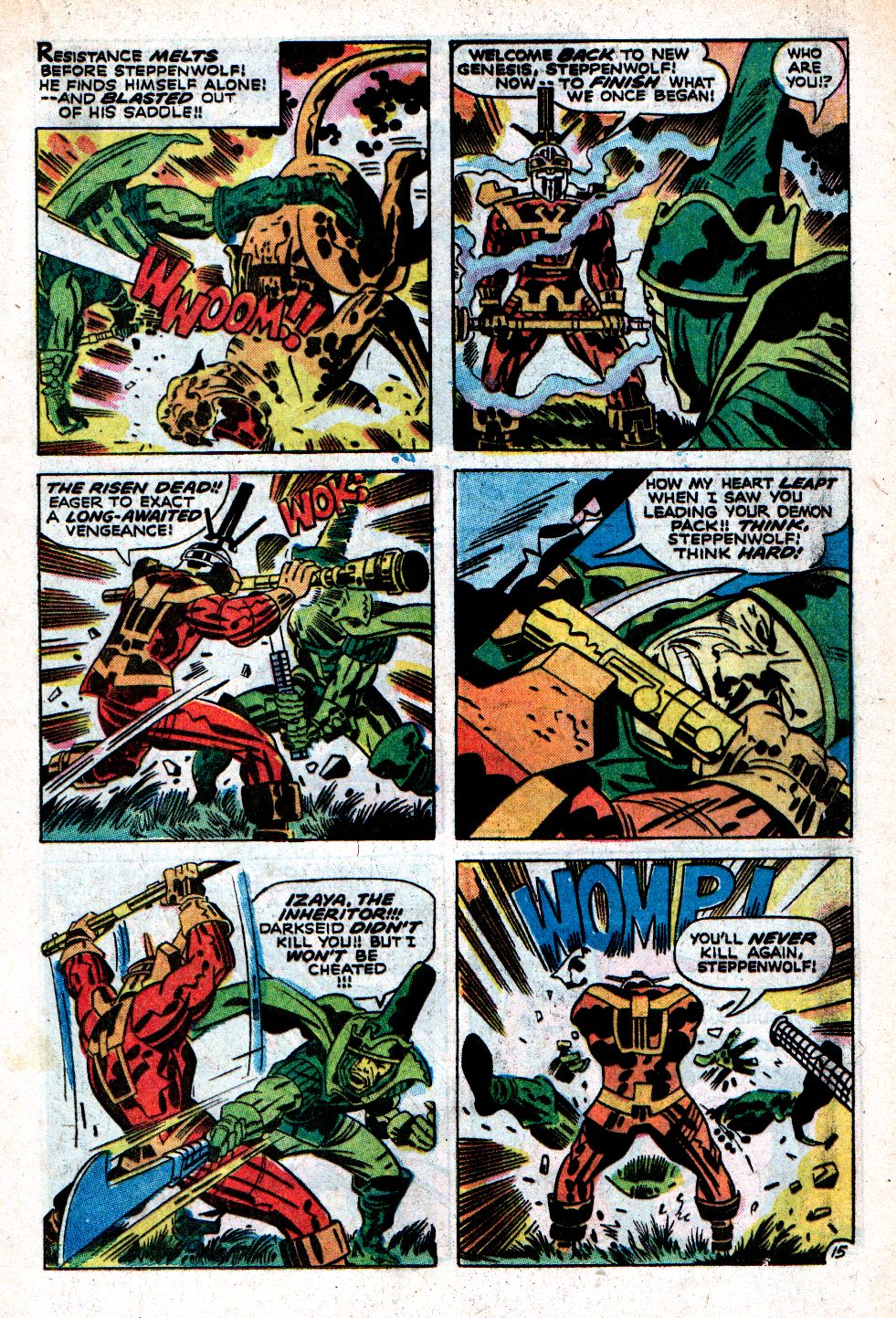 Read online The New Gods (1971) comic -  Issue #7 - 18