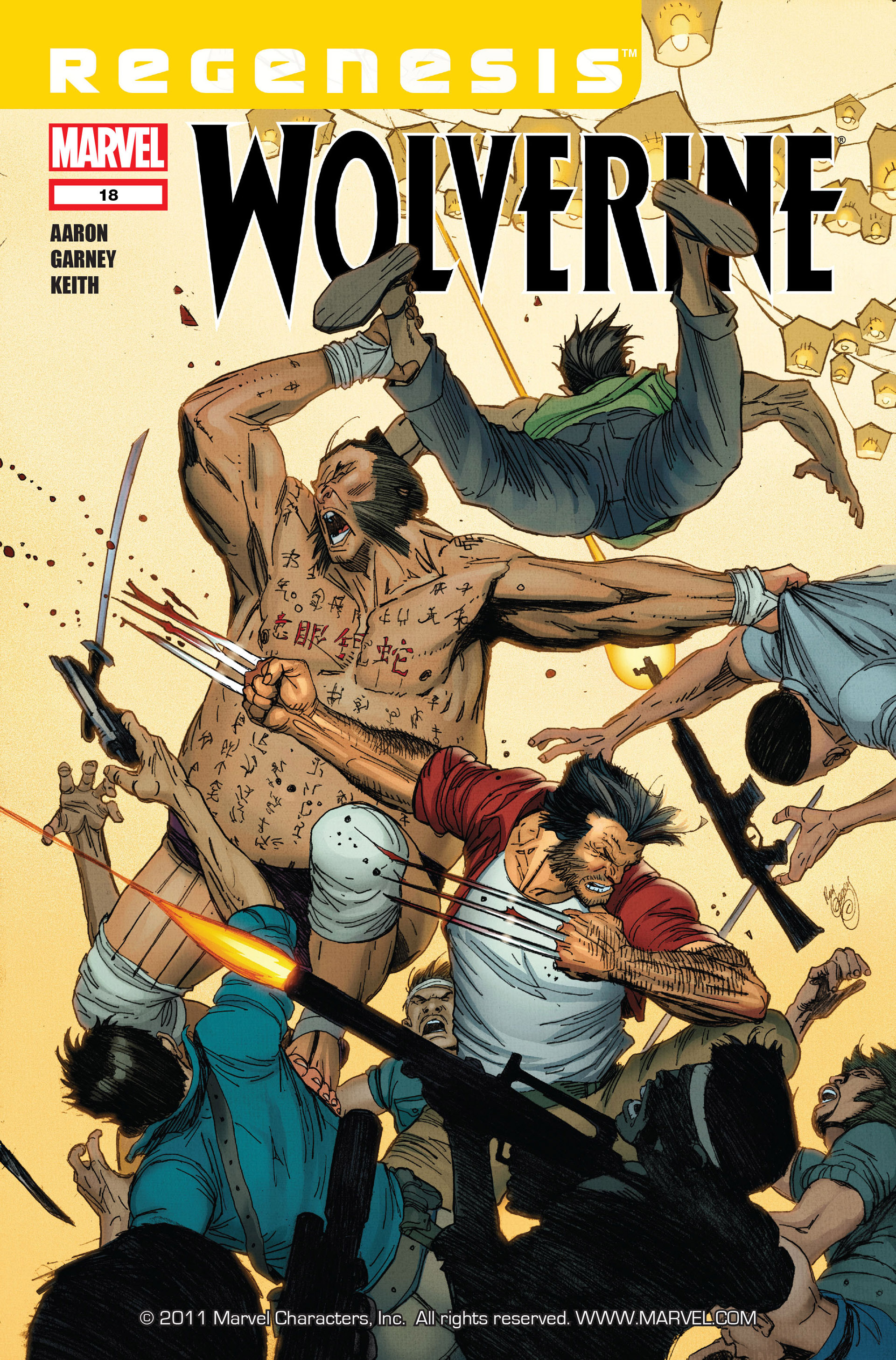 Read online Wolverine (2010) comic -  Issue #18 - 1