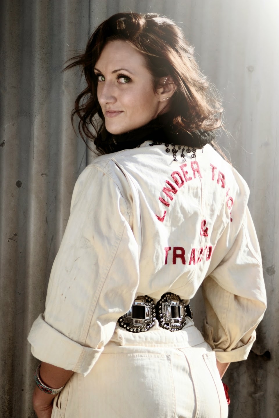 Glamming Up Vintage Coveralls
