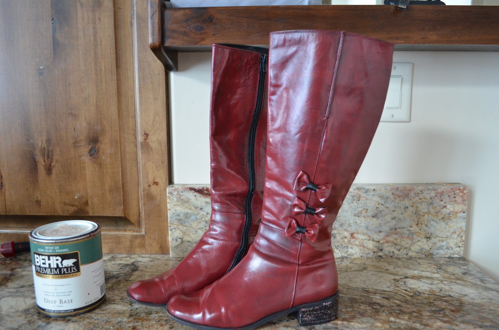 Vintage with Vogue ugly Boots Cute Boots!