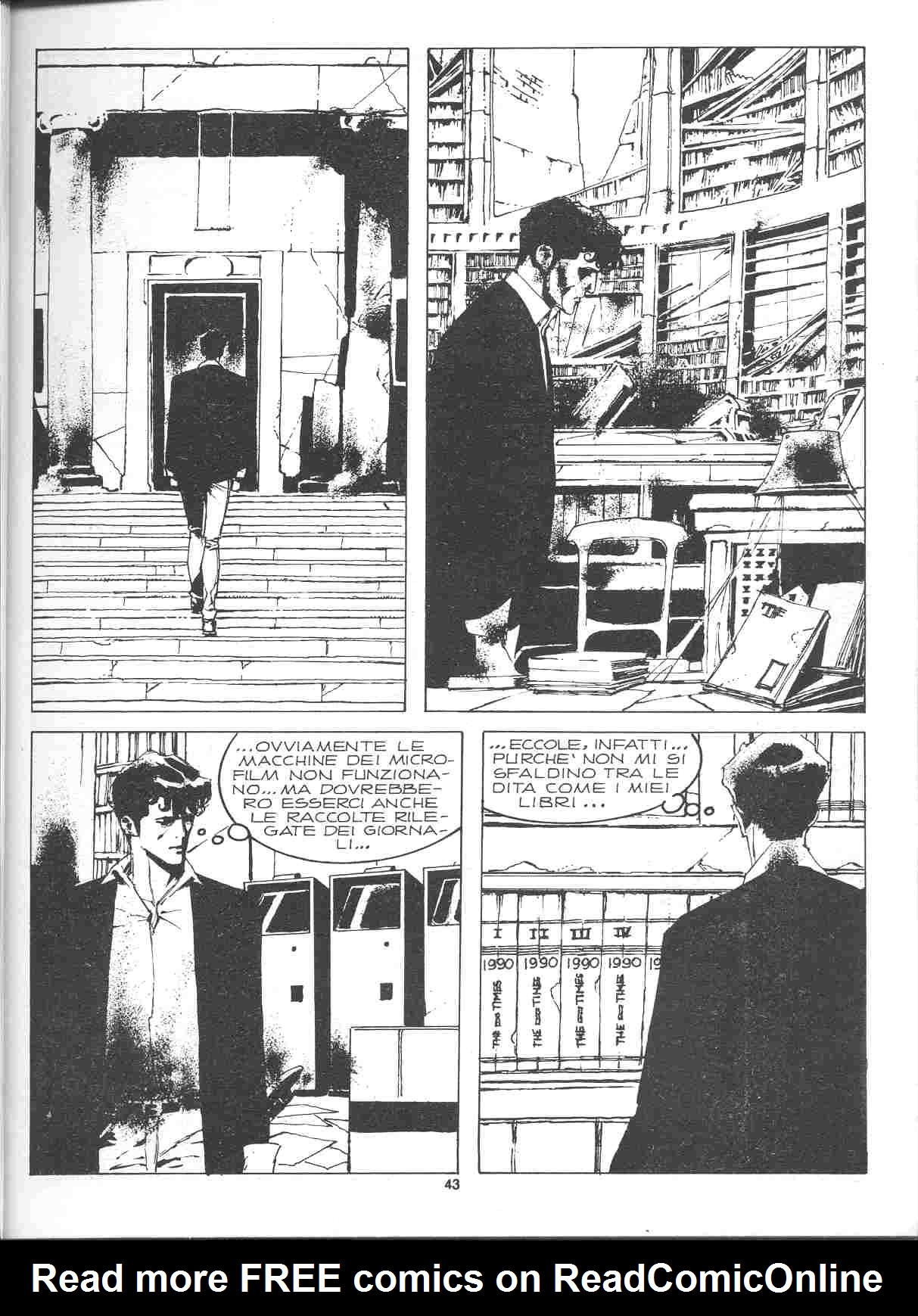 Read online Dylan Dog (1986) comic -  Issue #77 - 40