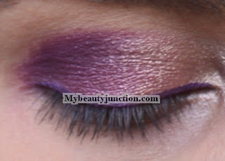 Purple smoky eye EOTD look with Sleek Vintage Romance palette