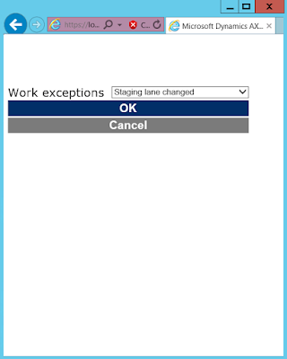 Work exception