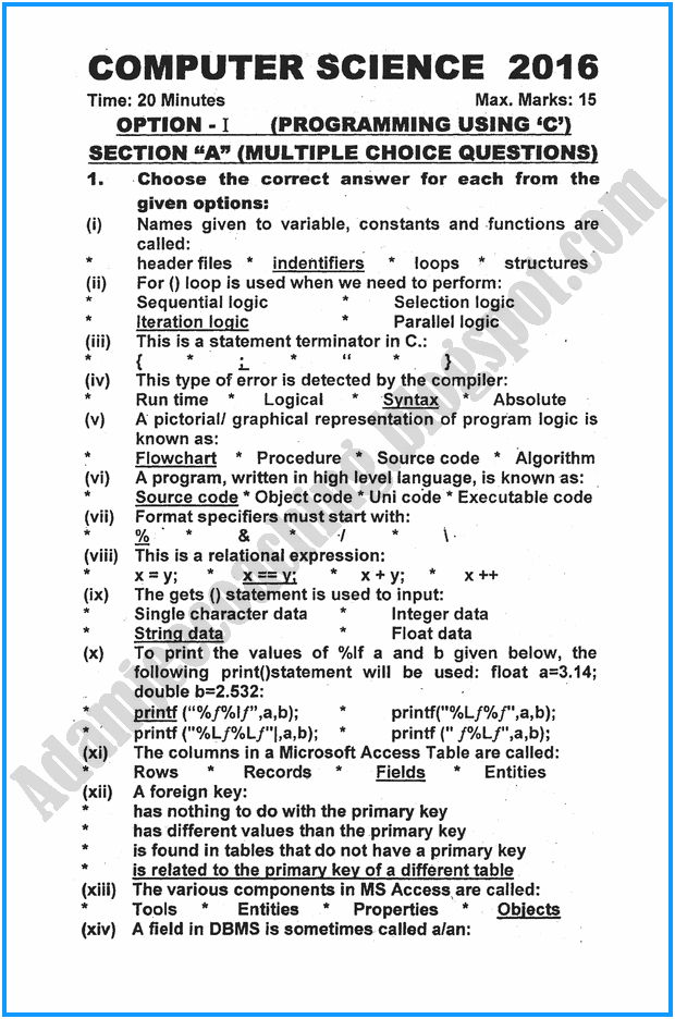 view Classes