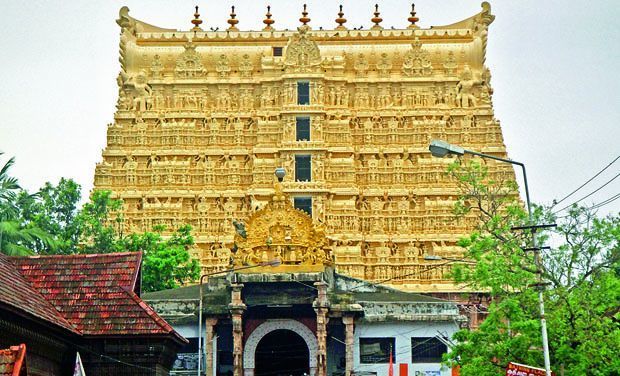 padmanabhaswamy temple , पद्मनाभ स्वामी मंदिर, 10 भारत के प्रसिद्द मंदिर 