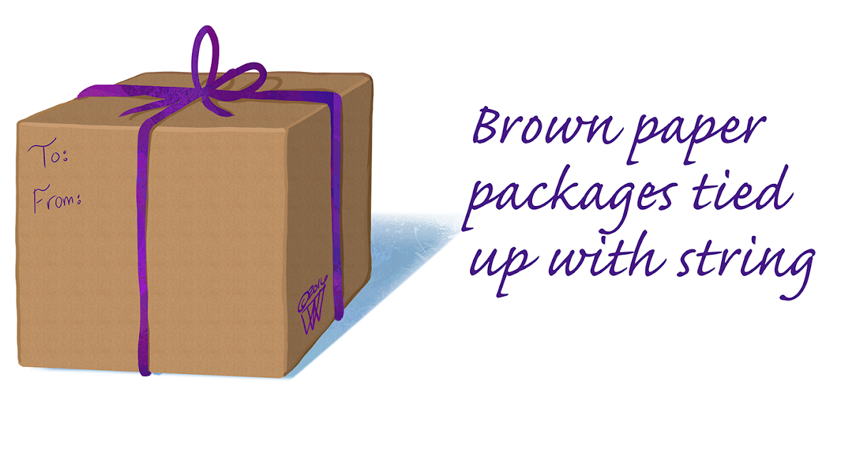 Celebrate the Little Things Brown Paper Packages