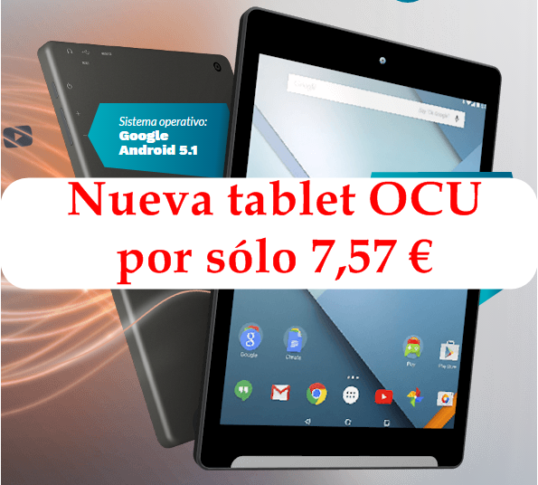 Nuevo regalo de la OCU, una nueva tablet por solo 7,57€ Blog de belleza