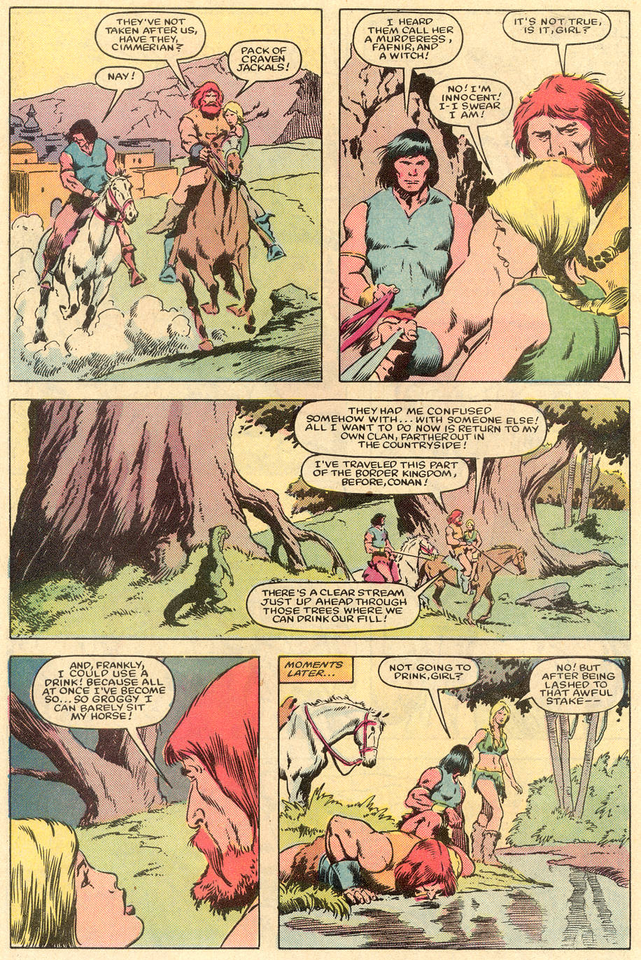 Read online Conan the Barbarian (1970) comic -  Issue #163 - 5