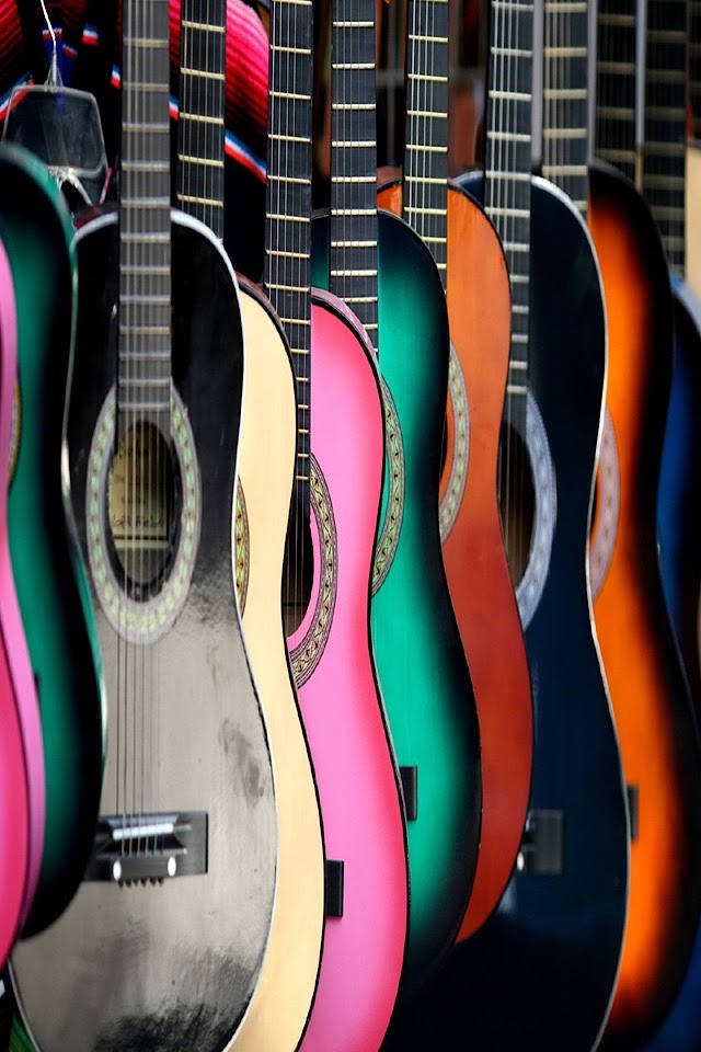   Numerous Guitars   Galaxy Note HD Wallpaper