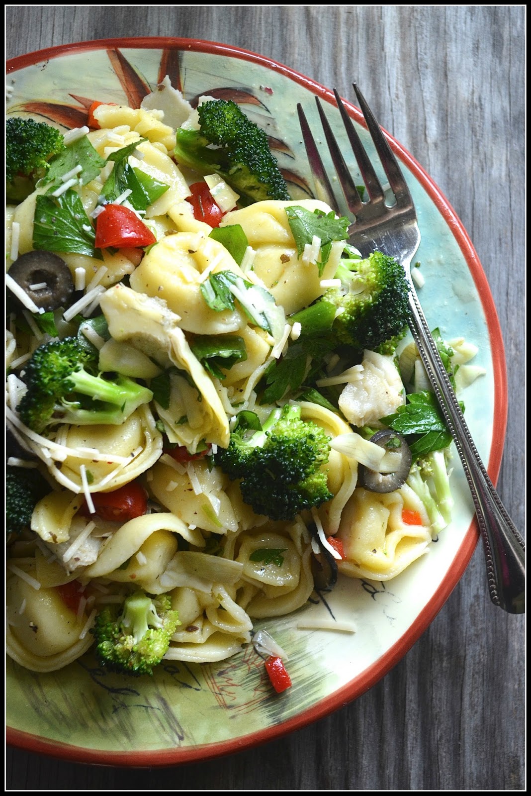 The Lazy Daisy Kitchen artichoketortellini salad