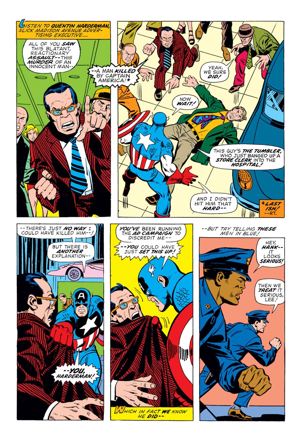 Read online Captain America (1968) comic - Issue #170 - 3