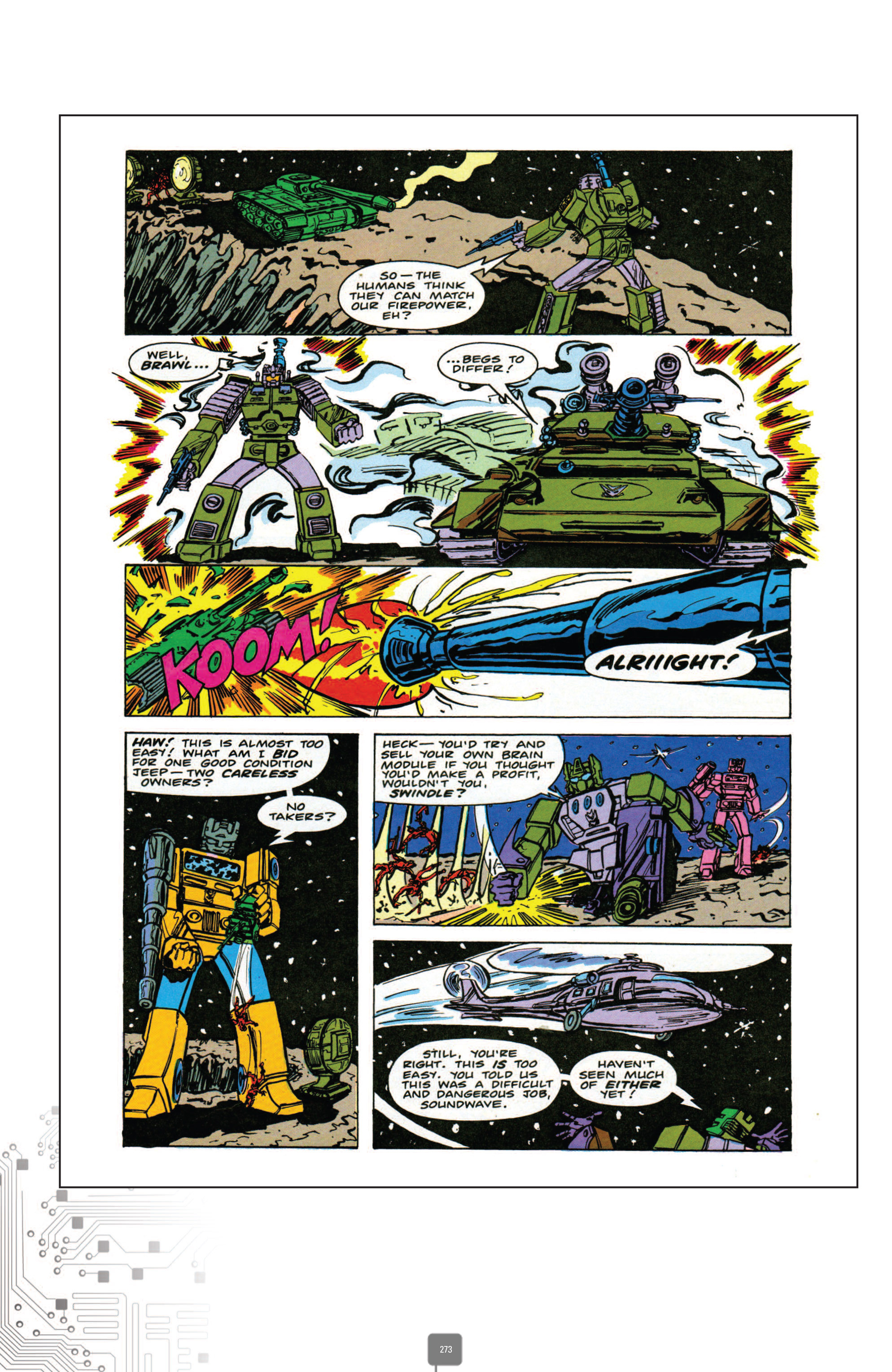 Read online The Transformers Classics UK comic -  Issue # TPB 4 - 273