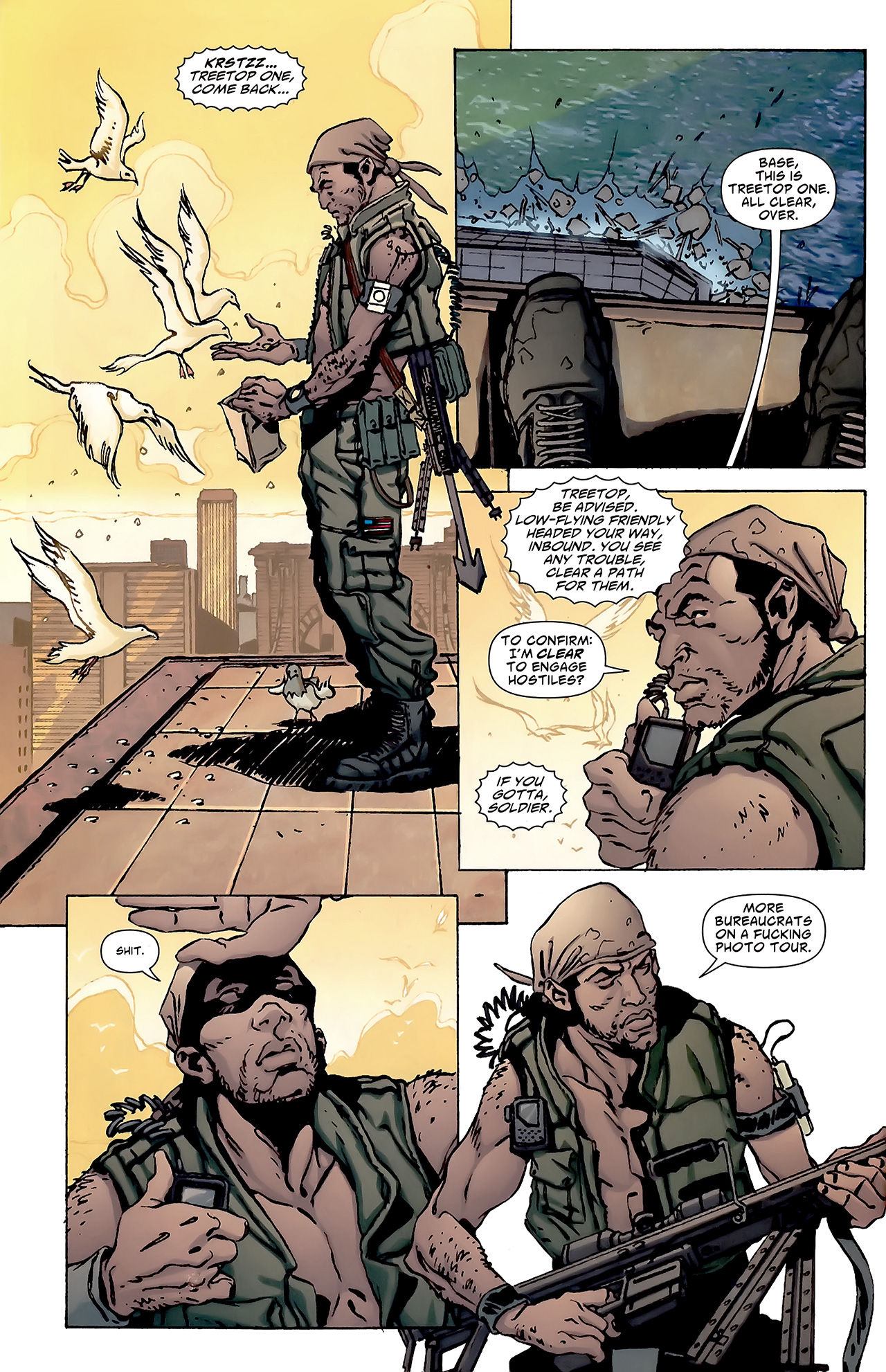 Read online DMZ (2006) comic -  Issue #31 - 3