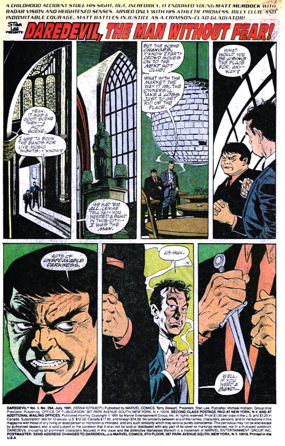 Read online Daredevil (1964) comic -  Issue #294 - 2