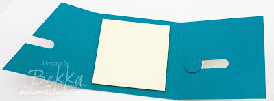 Back To School Week - Day 2 - How to make a Post It Note Holder with a sliding closure