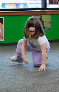 photo of: Digging the Dirt: "The Carrot Seed" Dance Story Activity at PreK+K Sharing 