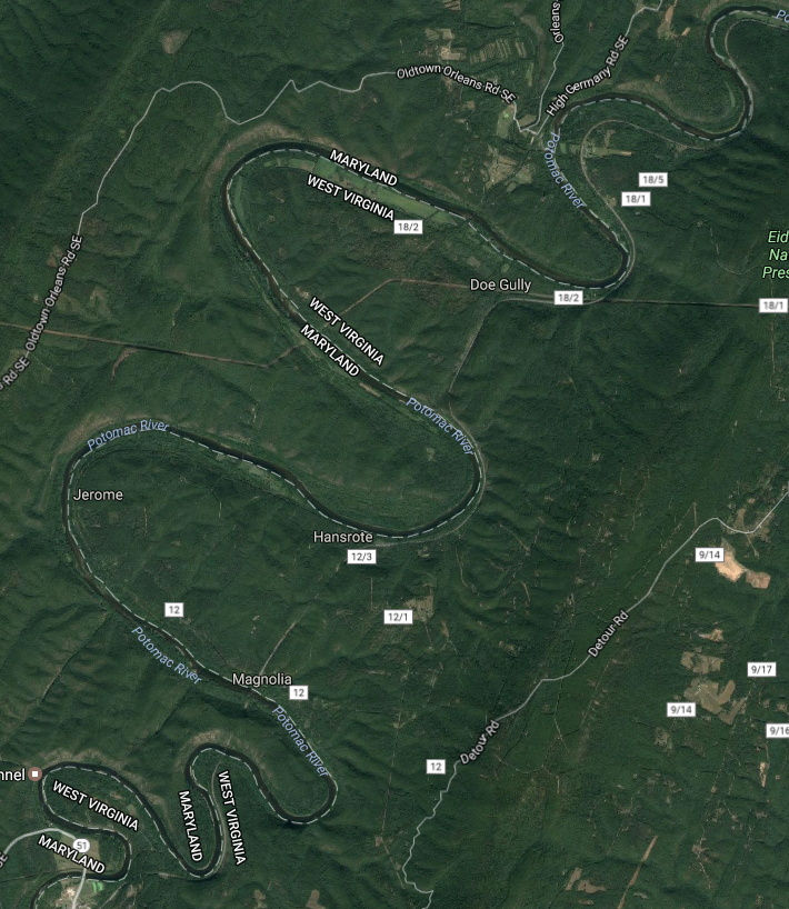 Industrial History B&O's 1914 Magnolia Cutoff