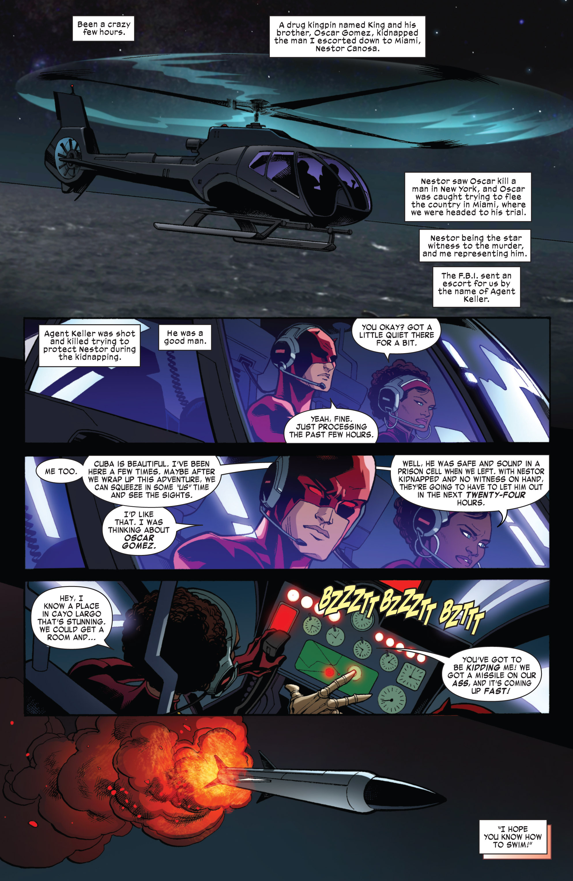 Read online Daredevil: Dark Nights comic -  Issue #7 - 3