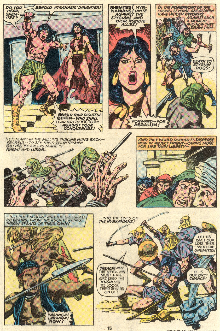 Read online Conan the Barbarian (1970) comic -  Issue #93 - 11