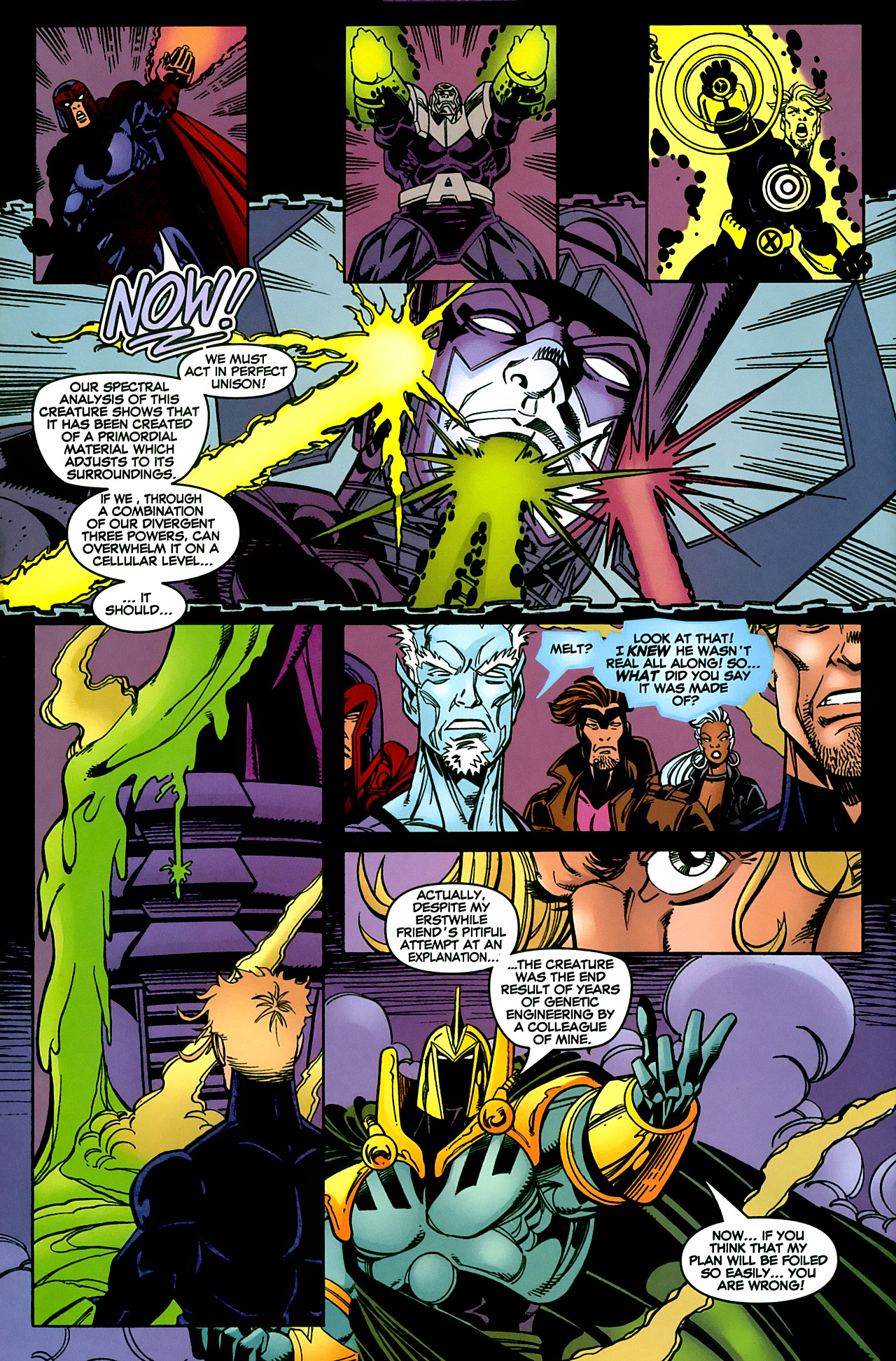 Read online Mutant X comic -  Issue #22 - 21