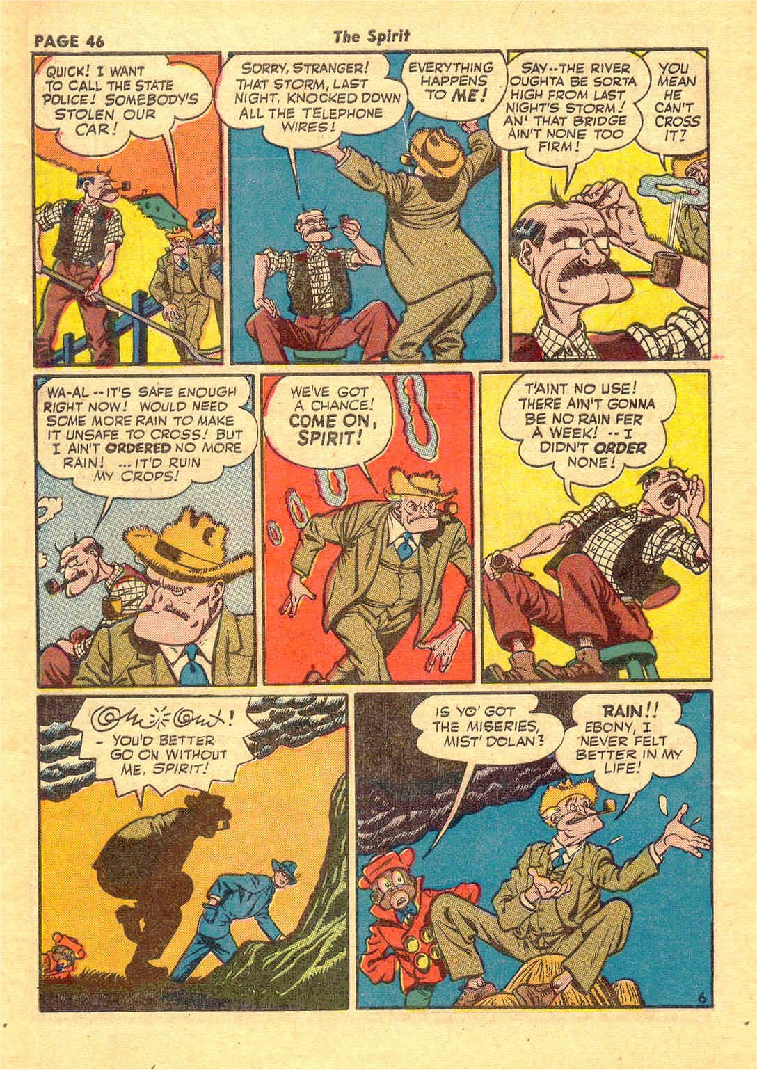 Read online The Spirit (1944) comic -  Issue #3 - 48