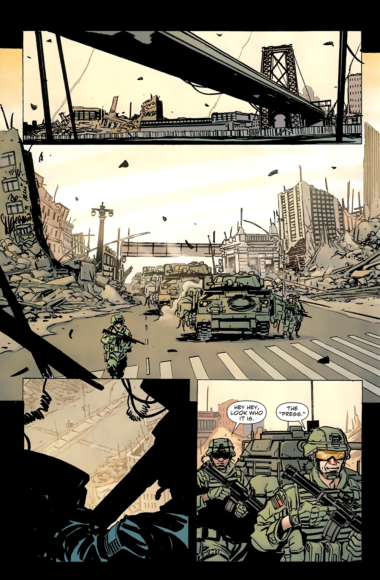 Read online DMZ (2006) comic -  Issue #62 - 5