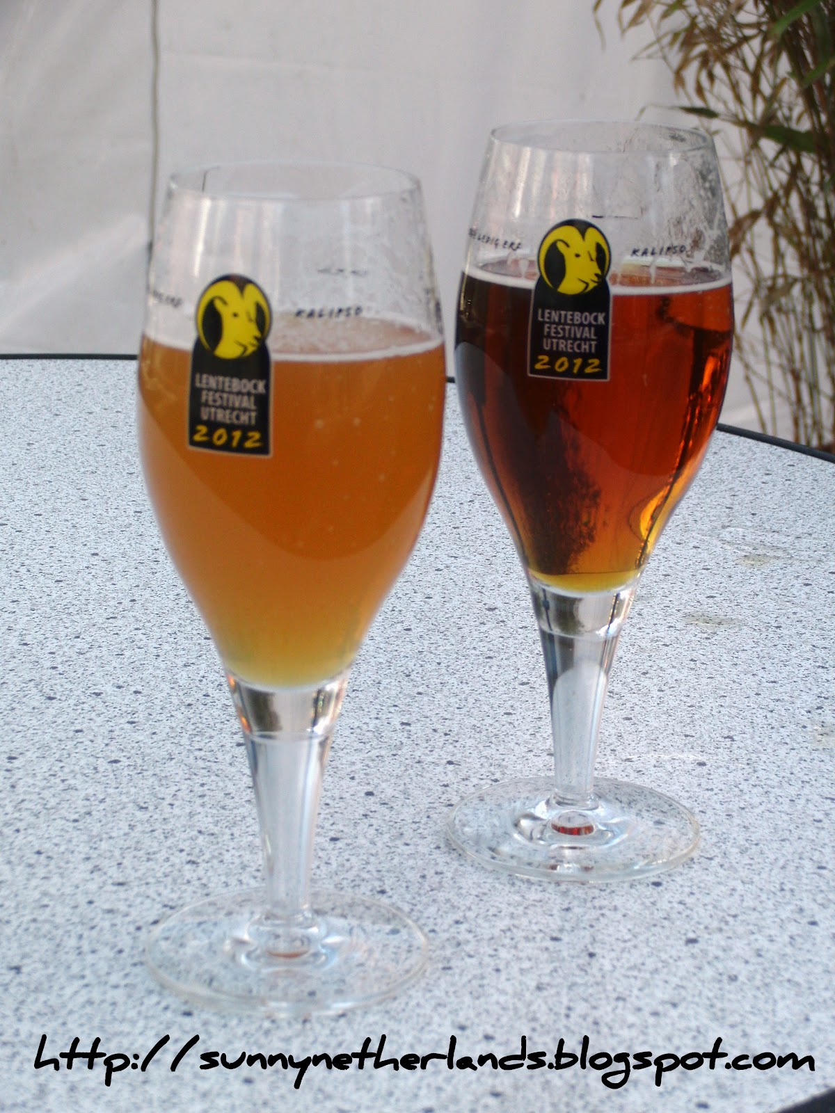 Sunny Netherlands Spring bock beer festival in Utrecht