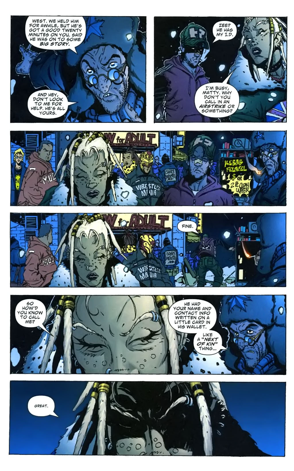 Read online DMZ (2006) comic -  Issue #5 - 14