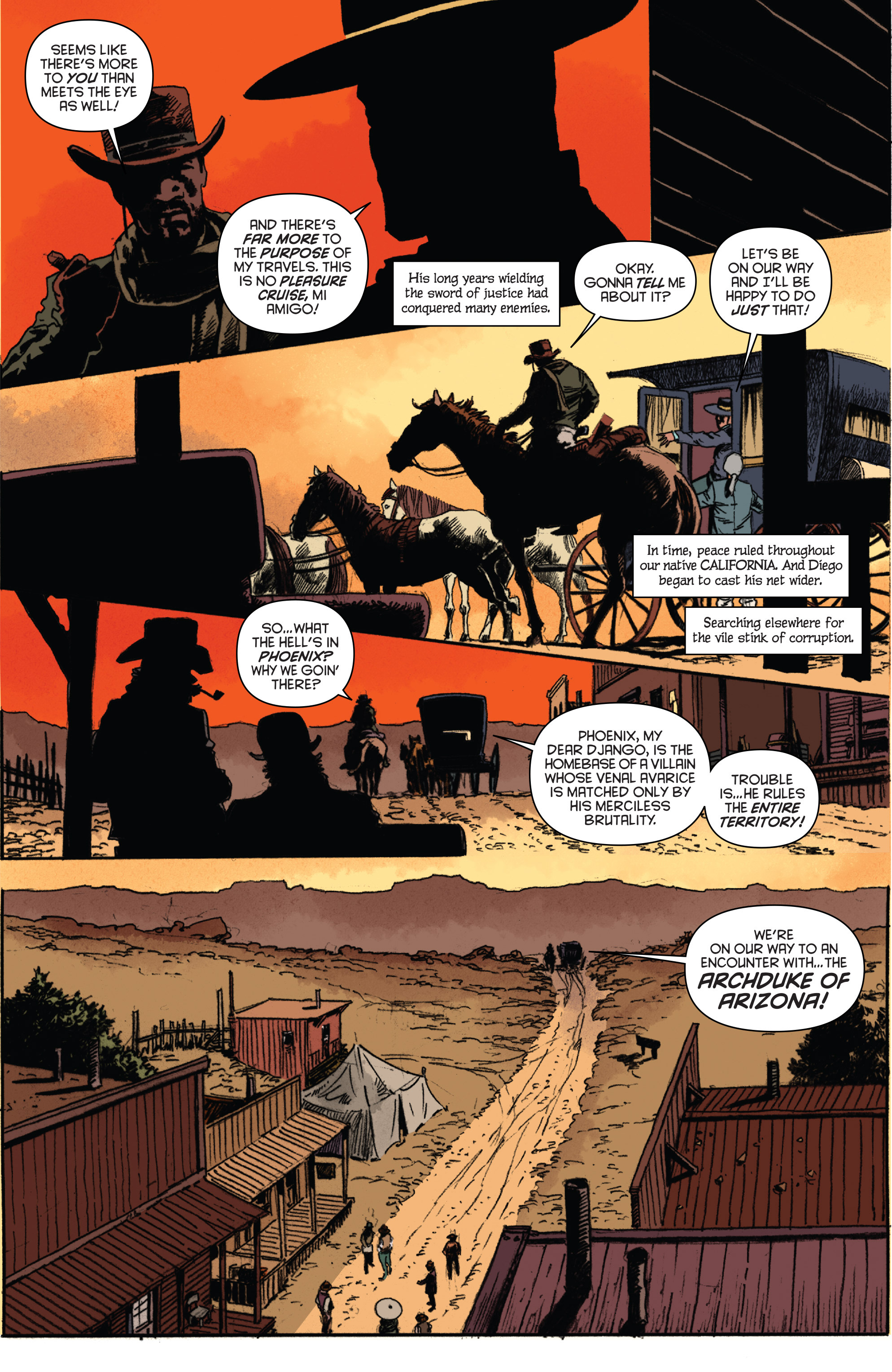 Read online Django/Zorro comic -  Issue #1 - 24