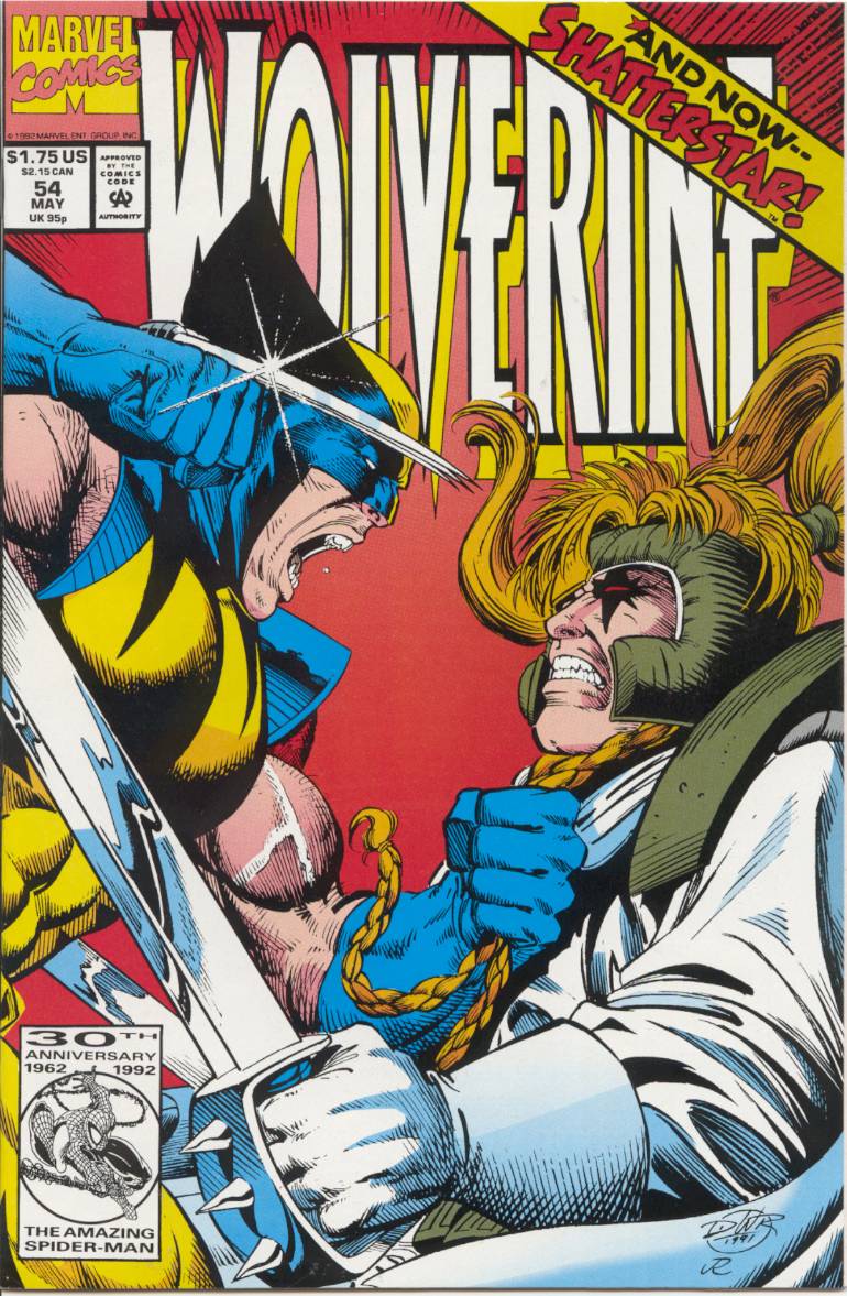 Read online Wolverine (1988) comic -  Issue #54 - 1