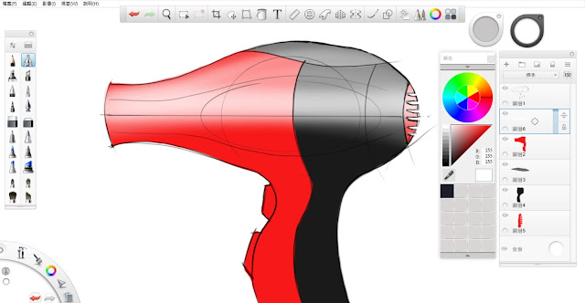 Sketchbook Pro 快速設計表現技法教學7 Sketchbook Pro 快速設計表現技法教學7