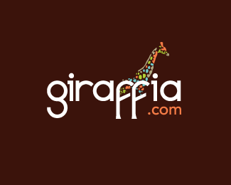 Logotipo inspirado en jirafa 