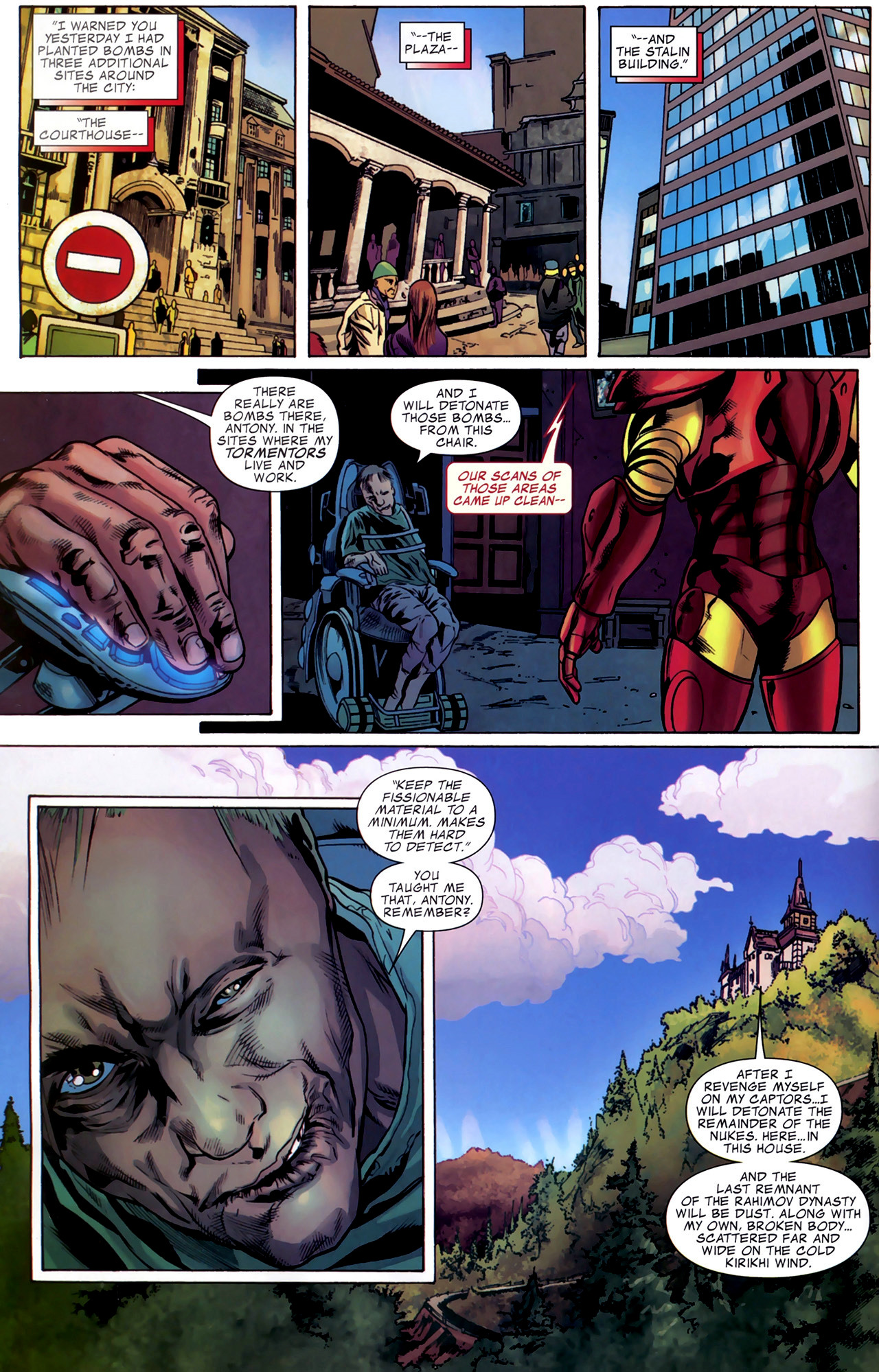 Read online Iron Man (2005) comic -  Issue #32 - 16