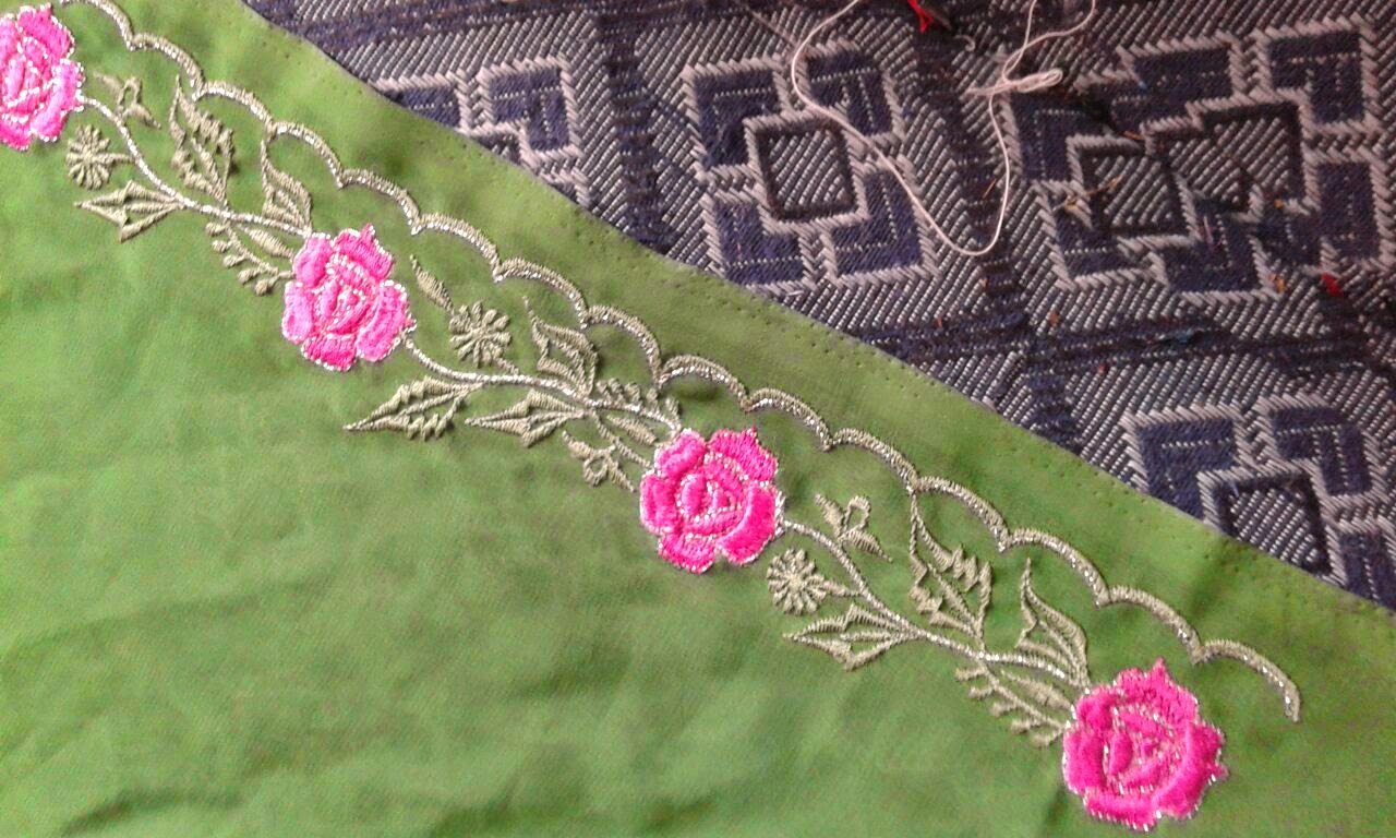 Tajembreddings Embroidery Design For Saree And Dress