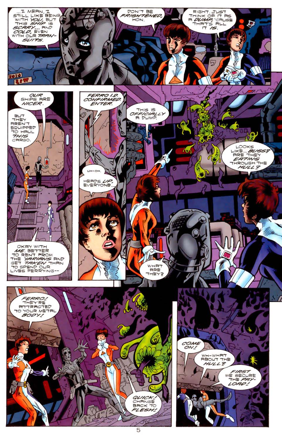 Legion of Super-Heroes (1989) 112 Page 5