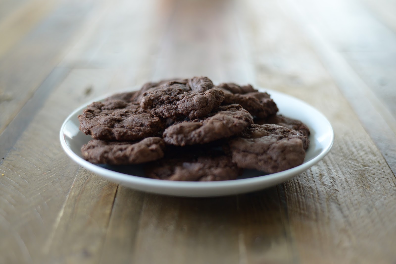 homemade by blaire flaxseed brownie cookies.