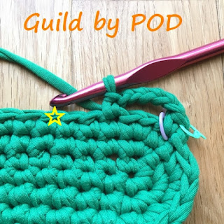 TシャツヤーンSmooTeeで編むネットバッグの編み図 Guild by POD &毛糸ズキ!
