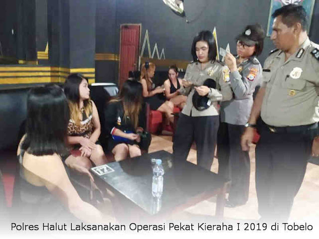 Polres Halut Laksanakan Operasi Pekat Kieraha I 2019 di Tobelo Polres Halut Laksanakan Operasi Pekat Kieraha I 2019 di Tobelo