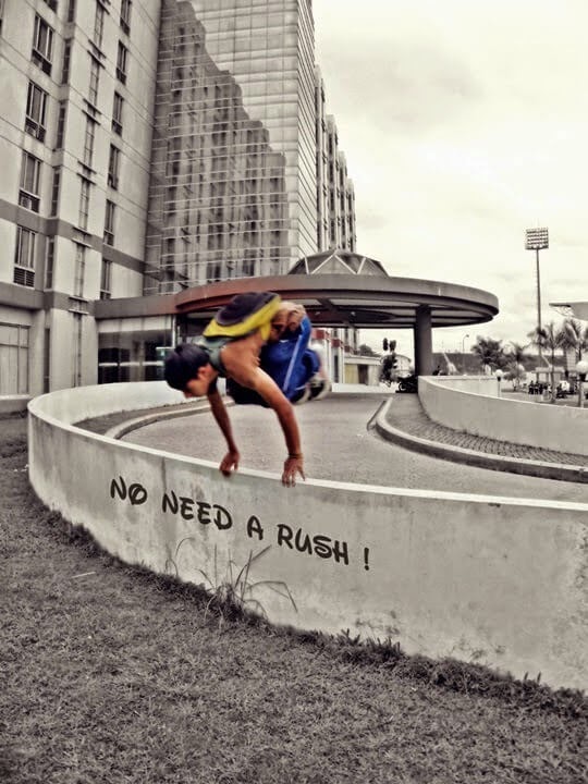 Parkour No Need A Rush Parkour No Need A Rush