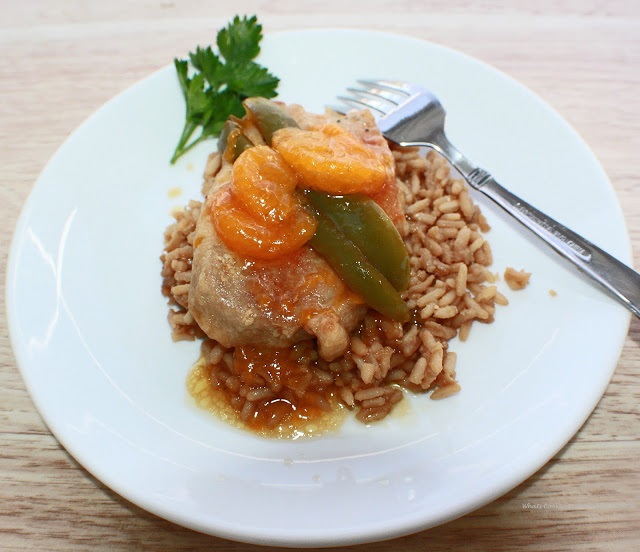 Mandarin Orange Boneless Pork Chops What's Cookin' Italian Style Cuisine