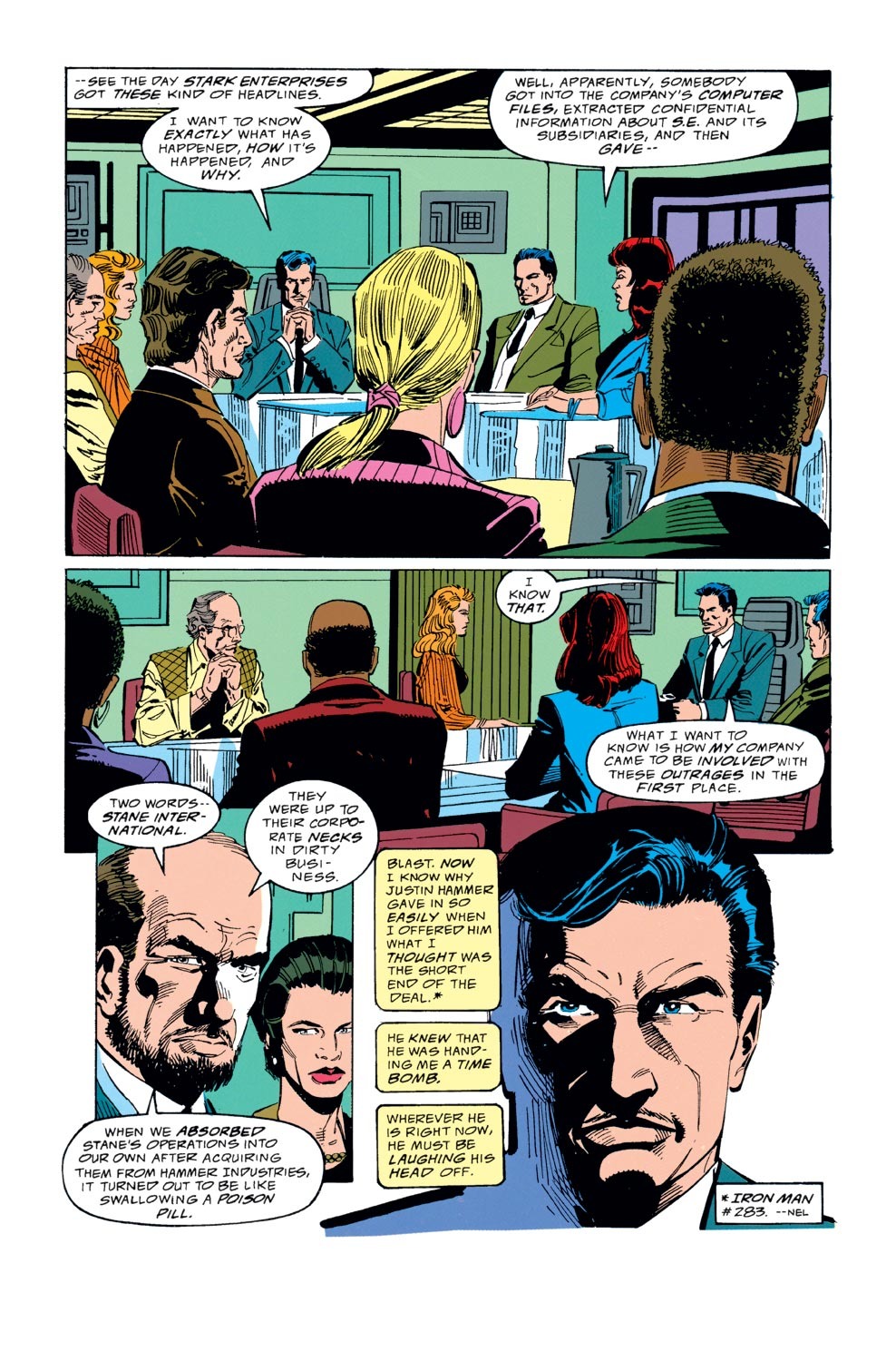Read online Iron Man (1968) comic -  Issue #301 - 8