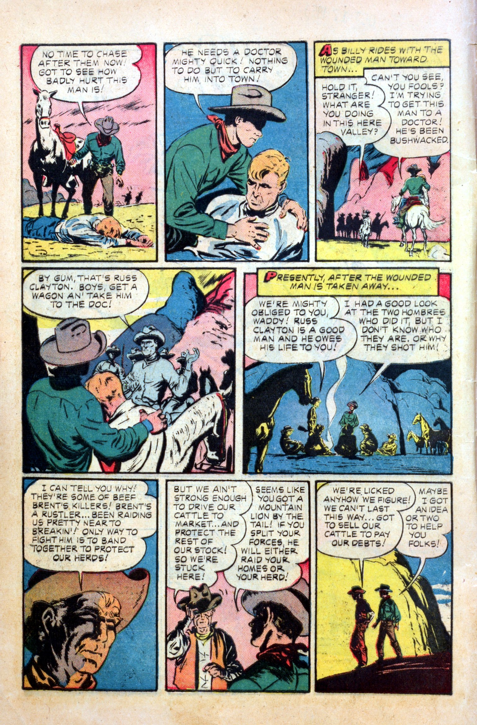 Read online Billy the Kid Adventure Magazine comic -  Issue #2 - 4